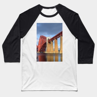 Forth Rail Bridge, Scotland Baseball T-Shirt